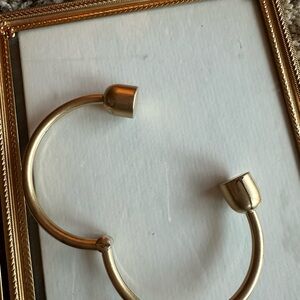 Gold Open Cuff Bracelet